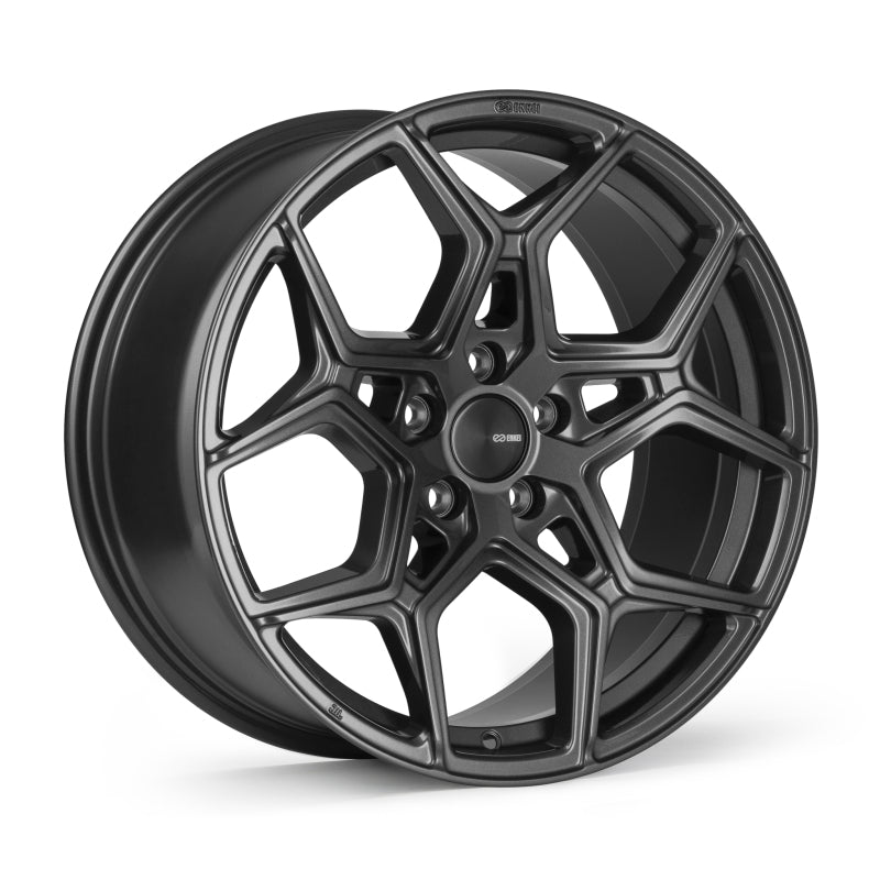 Enkei Quest 18x8 / 5x114.3 BP / ET35 / 72.6mm Bore - Gloss Light Gunmetal Wheel