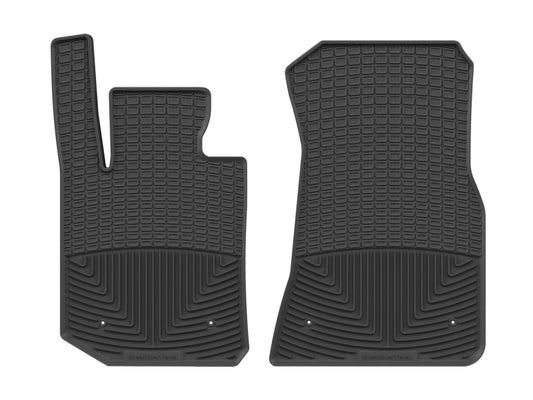 WeatherTech 19-26 BMW 3-Series 330i/22-26 BMW 4-Series 430i Front All-Weather Floor Mats - Black