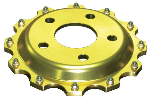 DBA 2008+ Mitsubishi EVO 10 T3 5000 Series Drilled and Slotted Front Replacement Rotor w/NAS Nuts KP - Graveyard Performance