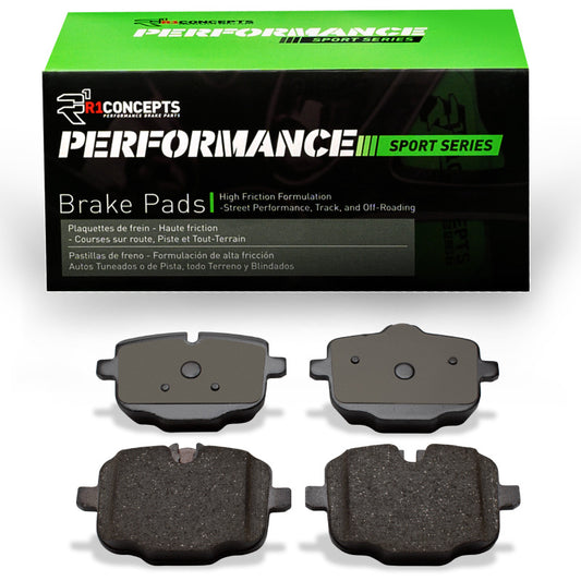 R1 11-19 BMW 650I Xdrive Rear Performance Sport Brake Pads