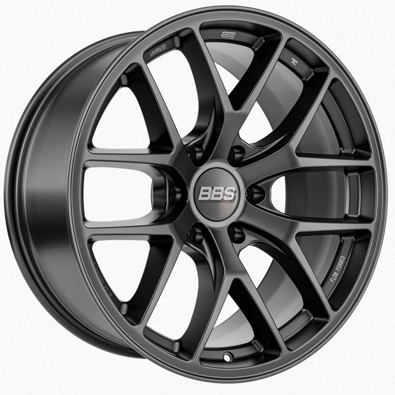BBS TS-P 20x9in - 6x139.7 - 106.1 CB - ET12 - Satin Black Wheel