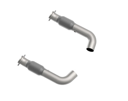 Kooks 2015-2017 Mustang GT 3in High Flow Cat Conn. Pipes (1151H420) - Graveyard Performance