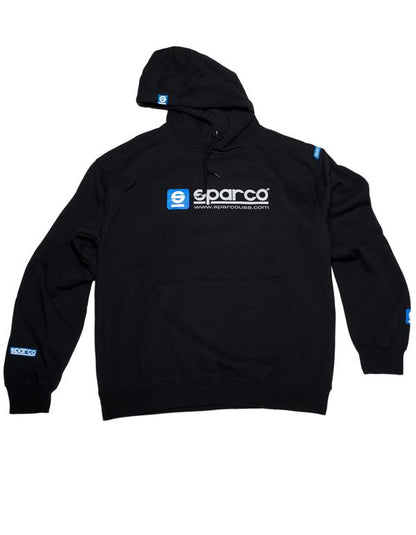 Sparco Sweatshirt Hooded WWW Blk Lrg - Graveyard Performance
