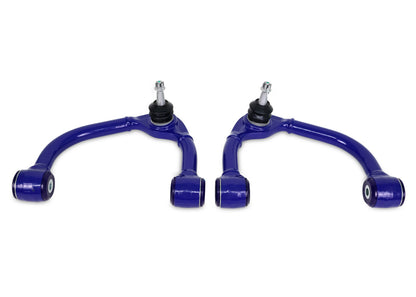 Superpro 2021+ Ford F150 Fixed Offset Front Upper Control Arm Set - Graveyard Performance