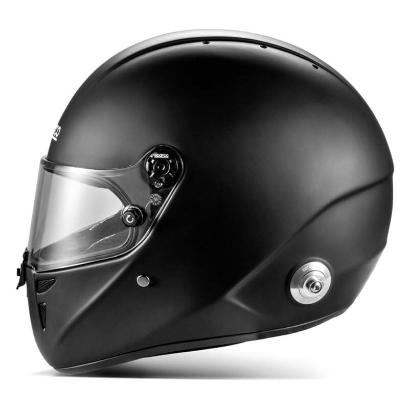 SPARCO Stealth RF Helmet - Medium/Large - Matte Black/Black