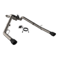 QTP 19-20 Ram 1500 304SS Screamer Cat-Back Exhaust Rear Split Exit w/4.5in Black Tips