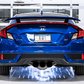 AWE Tuning 2016+ Honda Civic Si Touring Edition Exhaust w/Front Pipe & Triple Diamond Black Tips
