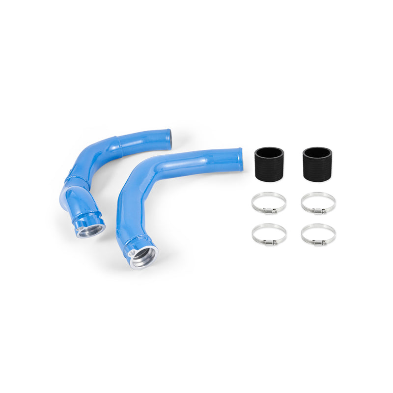 Mishimoto 2015-2020 BMW F80 M3/M4 Intercooler Pipe Kit Yas Marina Blue Metallic - Graveyard Performance