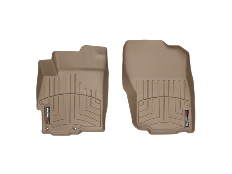 WeatherTech 08+ Mitsubishi Lancer Front FloorLiner - Tan - Graveyard Performance