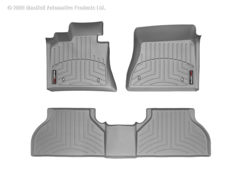 WT FloorLiner - Front - Grey - Graveyard Performance