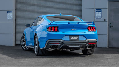 Borla 2024 Ford Mustang GT 5.0L V8 w/ Active Exhaust ATAK Cat-Back Exhaust System - Carbon Fiber - Graveyard Performance