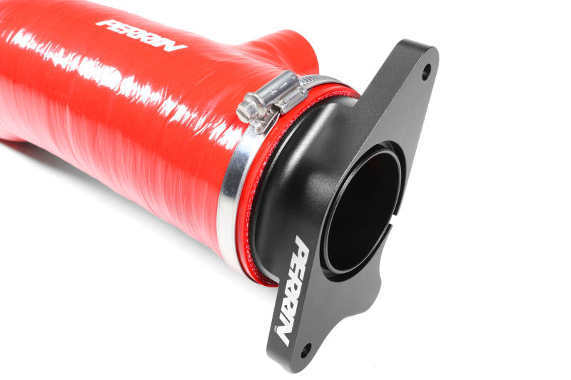 Perrin 2022+ Subaru WRX Long Type Turbo Inlet Hose  - Red - Graveyard Performance