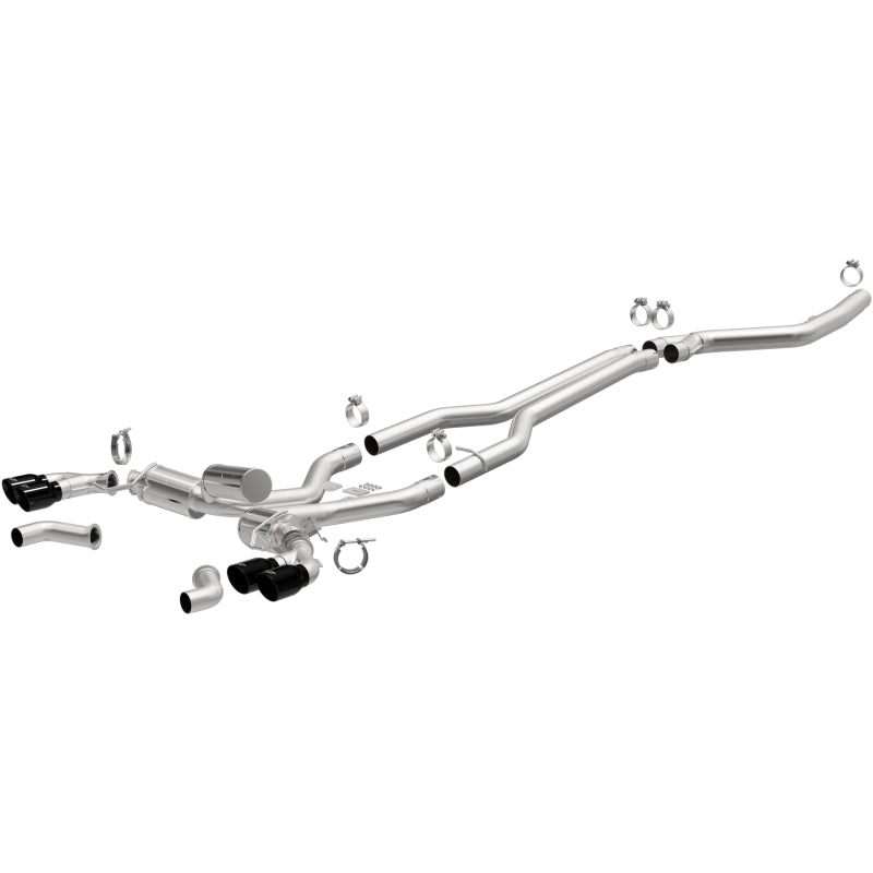 MagnaFlow BMW SPEQ Series Cat-Back Exhaust System Black Chrome - Graveyard Performance