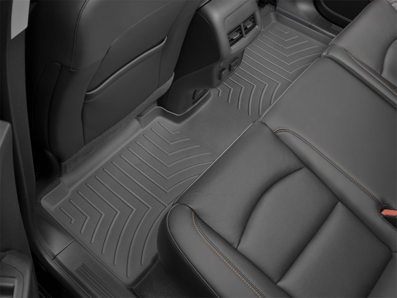 WeatherTech 21+ Toyota Sienna Rear FloorLiners - Black - Graveyard Performance