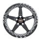 Weld S904 18x12 Ventura Beadlock 5x120 ET52 BS8.55 Gloss BLK MIL DIA 78.1