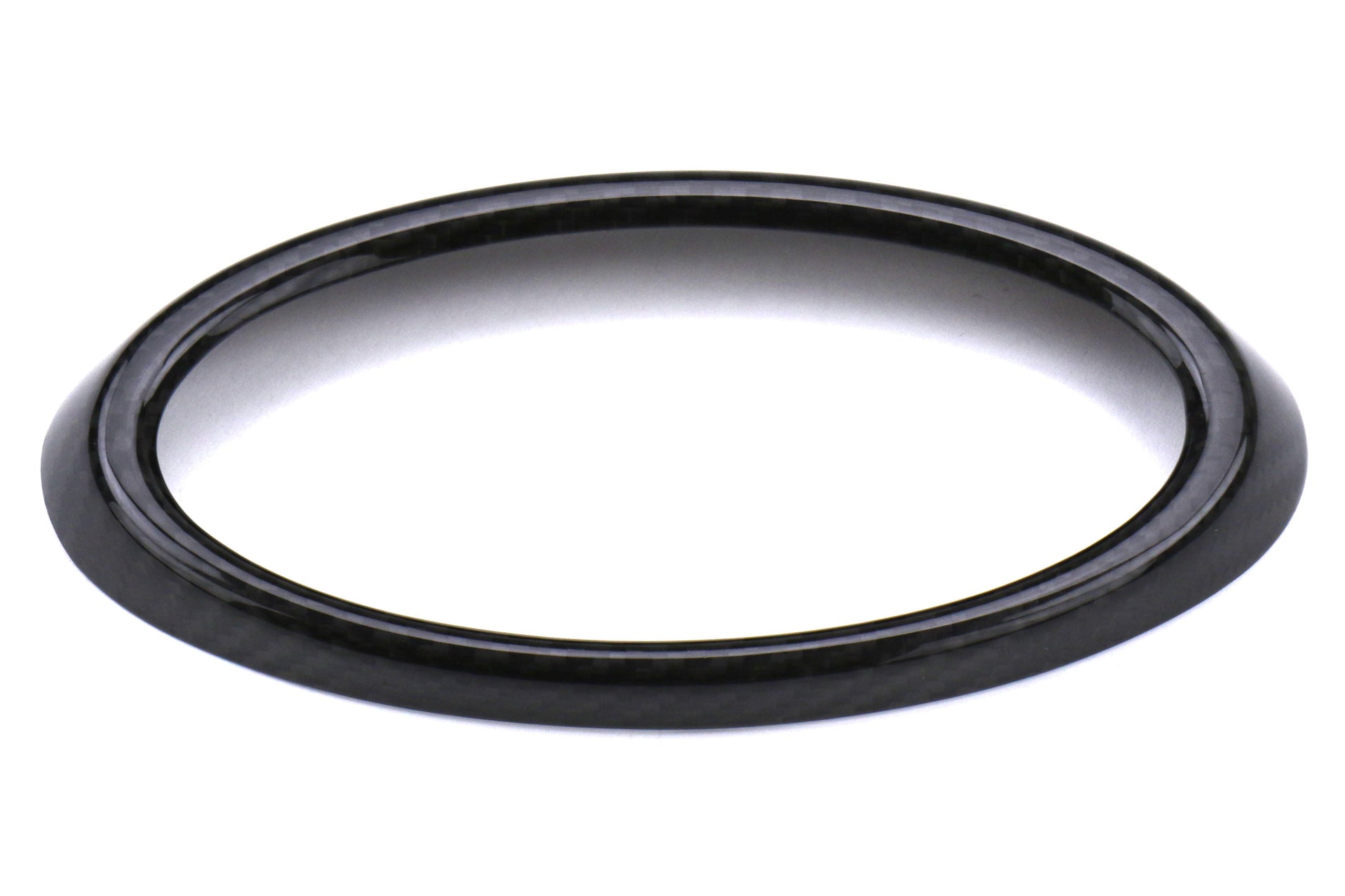 OLM LE Dry Carbon Fiber Front Emblem Frame Overlay - 2018-2021 Subaru WRX / STI - Graveyard Performance