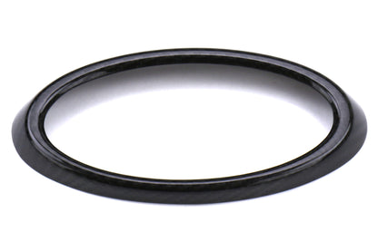 OLM LE Dry Carbon Fiber Front Emblem Frame Overlay - 2018-2021 Subaru WRX / STI - Graveyard Performance