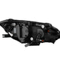 AlphaRex 99-09 Honda S2000 LUXX-Series Projector LED Headlights - Alpha-Black