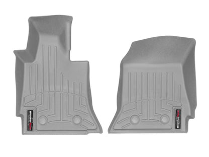 WeatherTech 14+ Chevy Corvette Front FloorLiner - Grey - Graveyard Performance