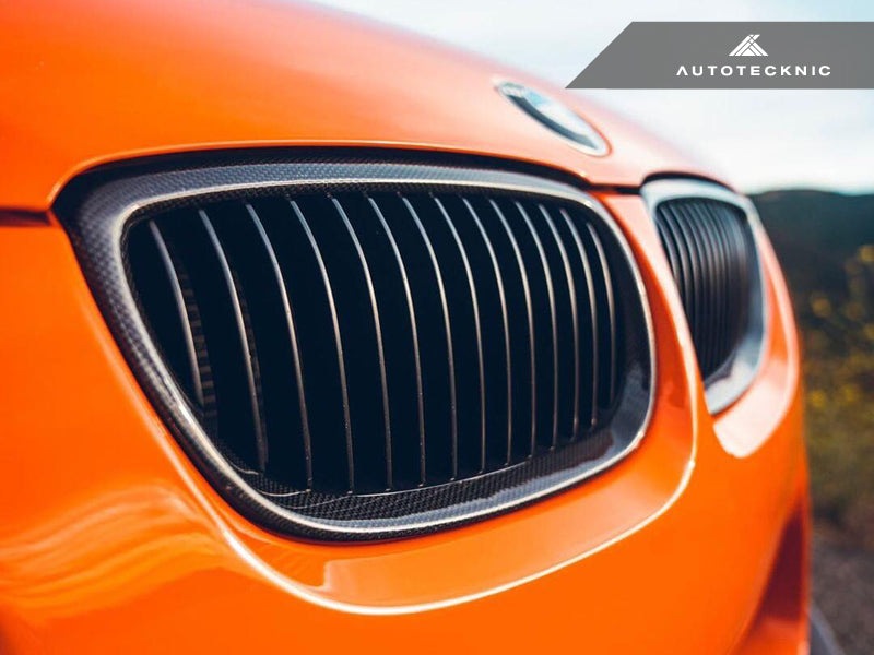 AutoTecknic Carbon Front Grille Set - E92/ E93 3-Series Pre-LCI (Including E9X M3) - Graveyard Performance