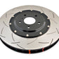 DBA 09-11 Nissan GTR R-35 Front Slotted 5000 Series 2 Piece Rotor Assembled w/ Black Hat