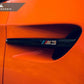 AutoTecknic Replacement Carbon Fiber Fender Gills - E90 Sedan / E92 Coupe / E93 Cabrio | M3
