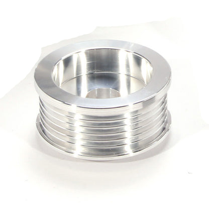 BBK 86-93 Mustang 5.0 Underdrive Pulley Kit - Lightweight CNC Billet Aluminum (3pc) - Graveyard Performance