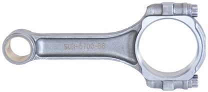 Eagle Chevrolet SB 5.700in 5.700in 5140 Steel 3/8in ARP8740 Bolts I-Beam Connecting Rods - Set of 8 - Graveyard Performance