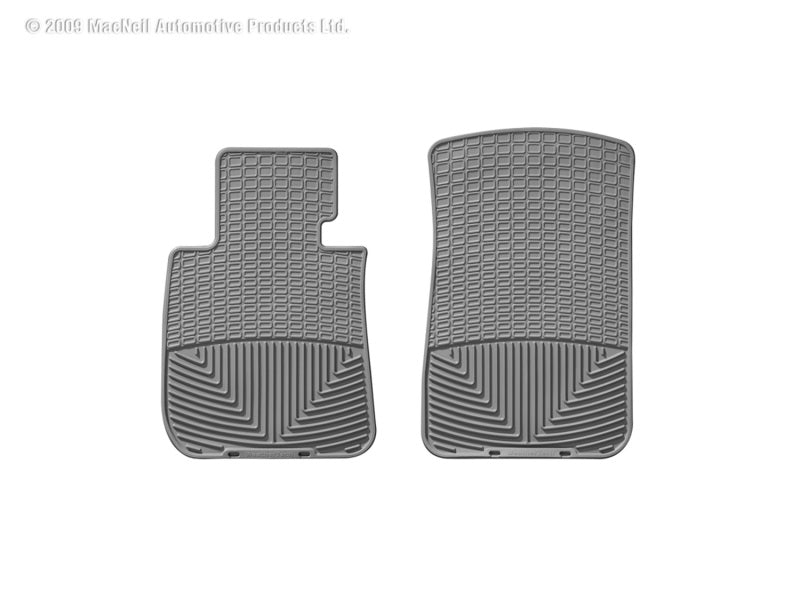 WeatherTech 05+ Chevrolet Cobalt Front Rubber Mats - Grey - Graveyard Performance