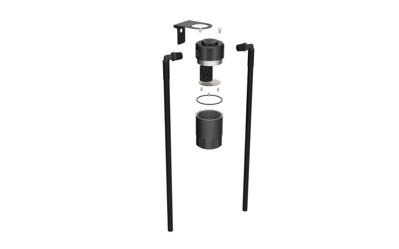 K&N Catch Can Oil Separator Ford Explorer 3.0L Ecoboost 20-21 - Graveyard Performance