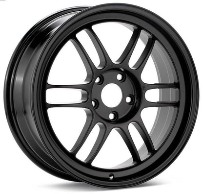 Enkei RPF1 18x9.5 5x100 38mm Offset Black Wheel - Tarmac Black Edition RPF1 - Graveyard Performance