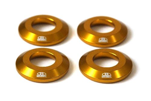 BLOX Honda S2000 Racing Differential Collar Kit - Silver - Graveyard Performance