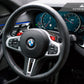 AutoTecknic Replacement Carbon Steering Wheel Top Cover - F90 M5