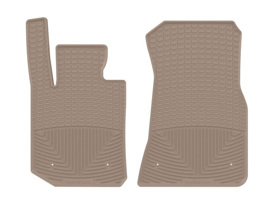 WeatherTech 19-26 BMW 3-Series 330i/22-26 BMW 4-Series 430i Sedan Frnt All-Weather Floor Mats - Tan