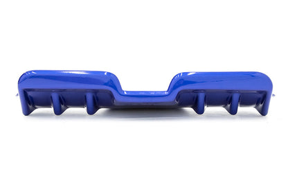 OLM A1 Style Paint Matched Rear Diffuser (Ice Silver Metallic) - 2015-2021 Subaru WRX / STI