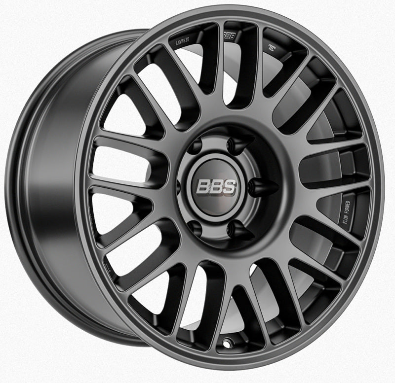 BBS TS-M 18x9in - 5x120 - 72.56 CB - ET30 - Satin Black Wheel - Graveyard Performance