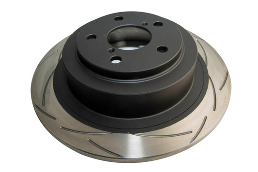 DBA 01-04 Outback 2.5L/3.0 H6 Rear Slotted Street Series Rotor - Graveyard Performance