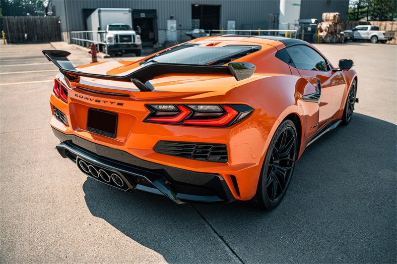 Corsa 23-25 Chevrolet Corvette C8 Z06 3in Valved Cat-Back Exhaust Muffler Delete Track Systemw/o Tip - Graveyard Performance