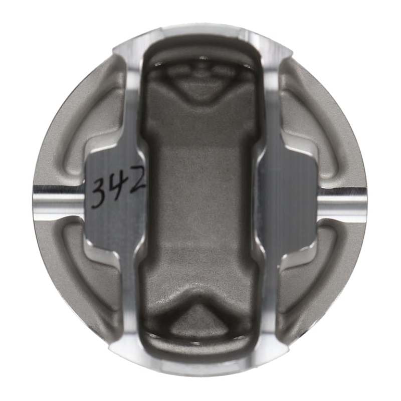 Wiseco Acura 4v Domed +8cc STRUTTED 86.0MM Piston Shelf Stock - Graveyard Performance