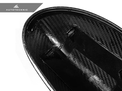 AutoTecknic Dry Carbon Fiber Mirror Cap Set - E92 3-Series Coupe Pre-LCI - Graveyard Performance