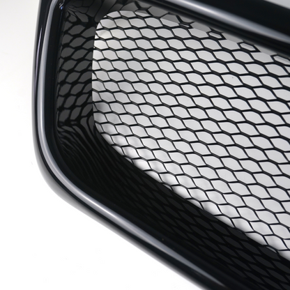 JDMuscle [15-17 WRX/STI] CS Style Front Bumper Grille-Paint Matched/Gloss Black - Graveyard Performance