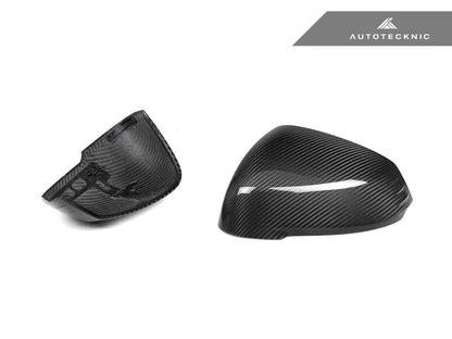 AutoTecknic Dry Carbon Fiber Mirror Cover Set - U11 X1 - Graveyard Performance