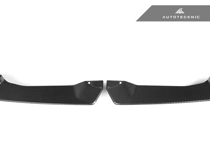 AutoTecknic Dry Carbon Performante Front Splitter Set - G20 3-Series M-Sport LCI