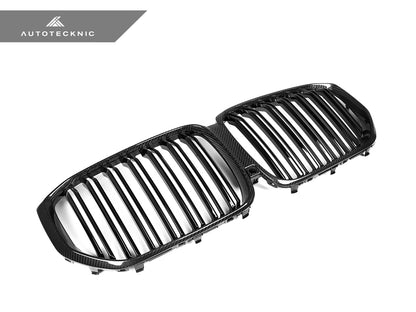 AutoTecknic Dual-Slat Dry Carbon Front Grille - G05 X5 Pre-LCI - Graveyard Performance