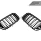 AutoTecknic Dry Carbon Fiber Dual-Slats Front Grille Set - G01 X3 | G02 X4 Pre-LCI