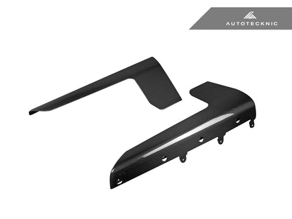 AutoTecknic Dry Carbon Side Skirt Winglet Set - G87 M2 - Graveyard Performance