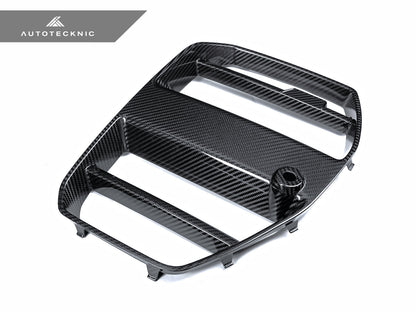AutoTecknic Dry Carbon Podium V1 Front Grille Set - G80 M3 | G82/ G83 M4 - Graveyard Performance