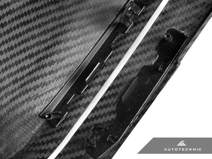 AutoTecknic Dry Carbon Fiber Mirror Cap Set - G90/ G99 M5 - Graveyard Performance