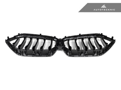 AutoTecknic Painted Glazing Black Front Grille - G06 X6 LCI - Graveyard Performance
