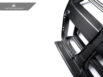 AutoTecknic Dry Carbon Competizione Sport Front Grille - G80 M3 | G82/ G83 M4 - Graveyard Performance